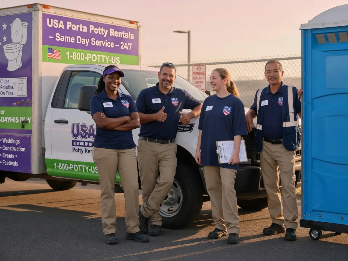 Porta Potty Rental company in Big Prairie, OH